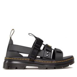 Sandały Dr. Martens. Czarne sandały męskie Dr. Martens, bez zapięcia. Za 399.99 zł.