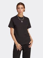 Adidas Koszulka w kolorze czarnym rozmiar: XS. Czarne bluzki damskie Adidas, xs, bez wzorów, z bawełny, bez kołnierzyka, bez ramiączek. Za 104.95 zł.
