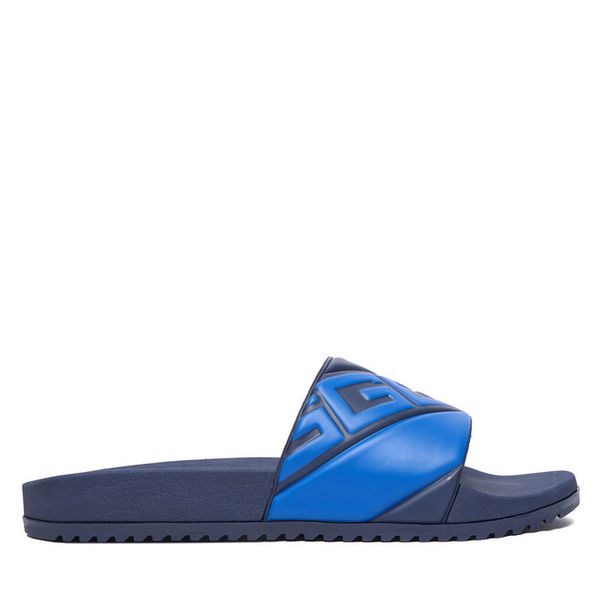 Klapki Guess. Niebieskie klapki i japonki męskie Guess. Za 143.99 zł.