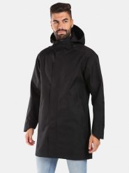 Kilpi Płaszcz funkcyjny "Ivar" w kolorze czarnym rozmiar: L. Czarne płaszcze męskie Kilpi, l, bez wzorów, sportowe. Za 588.81 zł.
