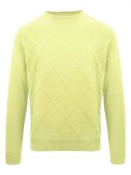 Malo Optimum Kaszmirowy sweter w kolorze jasnożółtym rozmiar: M. Żółte swetry męskie Malo Optimum, m, bez wzorów, z kaszmiru, bez kołnierzyka. Za 491.99 zł.