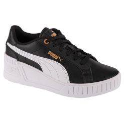 Buty sportowe Sneakersy damskie, Karmen Wedge. Czarne buty sportowe na co dzień damskie Puma, bez wzorów, trekkingowe. Za 279.99 zł.