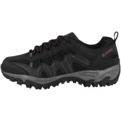 Buty trekkingowe męskie Hi-Tec Jaguar. Czarne buty trekkingowe męskie Hi-tec, z gumy, bez zapięcia. Za 399.99 zł.
