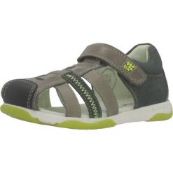 Sandały GARVALIN 202333 Niebieski. Zielone obuwie trekkingowe damskie Garvalin, bez wzorów, ze skóry, bez obcasa. Za 129.99 zł.