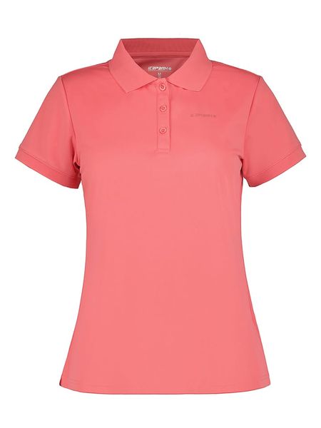 Icepeak Funkcyjna koszulka polo "Bayard" w kolorze łososiowym rozmiar: M. Pomarańczowe bluzki sportowe damskie ICEPEAK, m, bez wzorów, bez ramiączek. Za 61.17 zł.