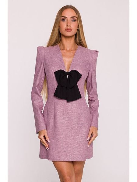 Made of emotion Sukienka w kolorze bordowym rozmiar: M. Czerwone sukienki damskie Made Of Emotion, m, bez wzorów, bez kołnierzyka, bez ramiączek, mini. Za 279.99 zł.