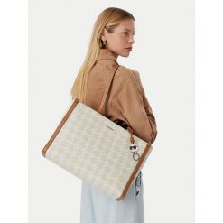 Torebka KARL LAGERFELD. Białe torebki klasyczne damskie Karl Lagerfeld, bez wzorów, bez dodatków. Za 1,099.00 zł.