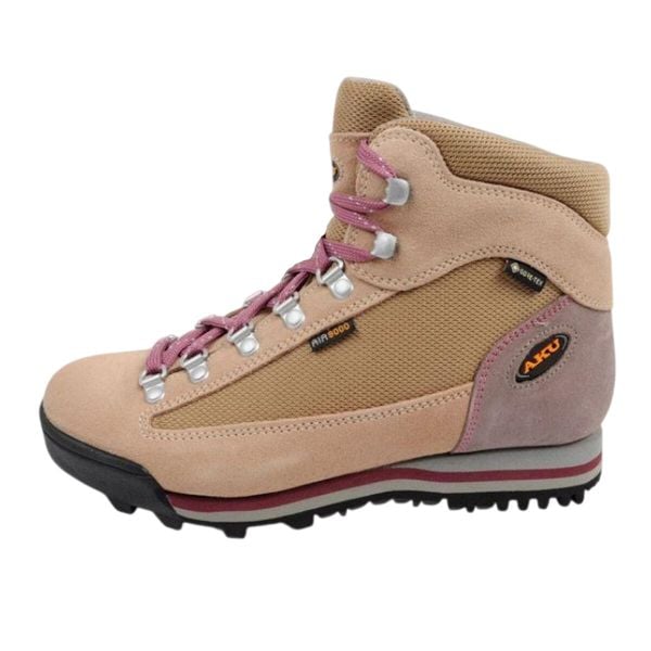 Ultralekkie Skórzane Buty Treningowe Dla Kobiet. Brązowe obuwie treningowe damskie Aku, trekkingowe. Za 726.99 zł.