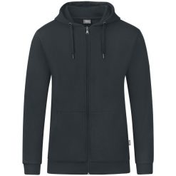 Kurtka Jako Organic. Szare kurtki damskie Jako, m, bez wzorów, z bawełny, z kapturem. Za 366.00 zł.