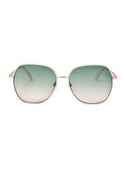 Longchamp Damskie okulary przeciwsłoneczne w kolorze złoto-zielonym rozmiar: 60. Zielone okulary przeciwsłoneczne damskie Longchamp. Za 184.46 zł.