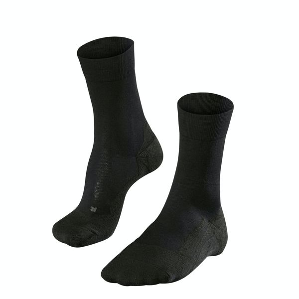 Skarpetki Falke GO2. Czarne skarpetki męskie Falke, bez wzorów, z bawełny. Za 113.00 zł.
