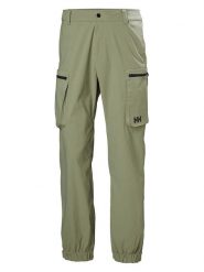 Helly Hansen Spodnie funkcyjne "Move" - Regular fit - w kolorze zielonym rozmiar: XL. Zielone spodnie dresowe damskie Helly Hansen, xl, z materiału, outdoorowe. Za 162.49 zł.