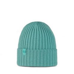 Czapka zimowa z wełny merino Buff Merino Wool Norval. Zielone czapki męskie Buff, z wełny. W wyprzedaży za 177.80 zł.
