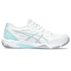 Buty do sportów halowych damskie ASICS Gel-Rocket 11. Buty sportowe na co dzień damskie Asics, bez wzorów, z meshu, na fitness i siłownię. W wyprzedaży za 229.99 zł.