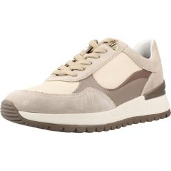 Buty GEOX D DESYA Beżowy. Brązowe obuwie treningowe damskie Geox, na fitness i siłownię. Za 451.99 zł.