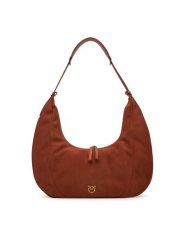 PINKO Torebka Slouchy Hobo Big PE 25 PLTT 104295 A29N Brązowy. Brązowe torebki klasyczne damskie Pinko, bez wzorów, ze skóry, bez dodatków. Za 919.99 zł.