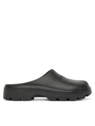 Pepe Jeans Klapki Sun Beach PLS70161 Czarny. Czarne klapki damskie Pepe Jeans, bez wzorów, z jeansu, bez obcasa. Za 159.99 zł.