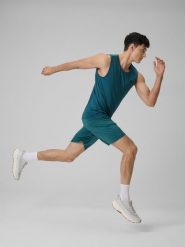 4F Spodenki treningowe szybkoschnące męskie - zielone XXL. Zielone szorty sportowe męskie 4f, m. Za 99.99 zł.