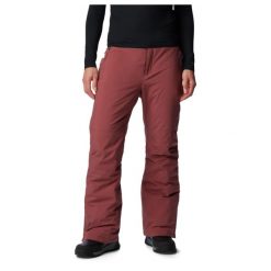 Spodnie narciarskie damskie Columbia Shafer Canyon Insulated. Brązowe spodnie dresowe damskie Columbia, bez wzorów, sportowe. Za 299.99 zł.