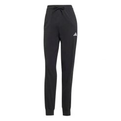 Damskie spodnie dresowe adidas Essentials 3-Stripes. Czarne spodnie sportowe damskie Adidas, xs, z bawełny, na fitness i siłownię. Za 225.10 zł.