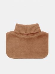 Szalik golf - brązowy. Brązowe szaliki dziecięce Sinsay, bez ramiączek. Za 15.99 zł.