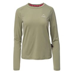 Koszulka damska z długim rękawem Elbrus Eiger Polartec Wo's - zielona, Rozmiar L. Zielone bluzki sportowe damskie ELBRUS, l, bez wzorów, z dzianiny, bez ramiączek. Za 129.99 zł.
