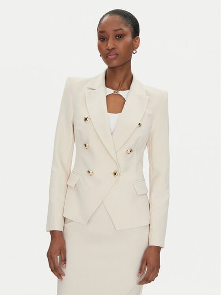 Rinascimento Marynarka CFC0122865003 Beżowy Regular Fit. Brązowe marynarki i żakiety damskie RINASCIMENTO, xl, bez wzorów, z syntetyku. Za 509.99 zł.