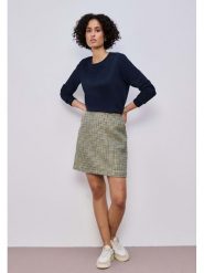 Street One Spódnica w kolorze żółto-błękitno-beżowym rozmiar: 46. Brązowe spódniczki damskie Street One, bez wzorów, street, z podwyższonym stanem, mini, proste. Za 136.78 zł.