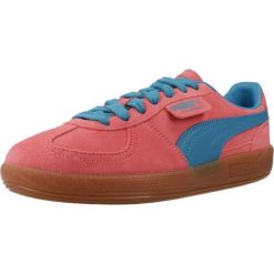 Tenisówki Puma Model Palermo Kolor Rose. Czerwone trampki i tenisówki męskie Puma, bez wzorów, z gumy, bez zapięcia. Za 266.16 zł.