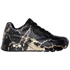 Buty do chodzenia damskie Skechers Street Uno. Czarne buty sportowe na co dzień damskie Skechers, bez wzorów, z materiału, trekkingowe. Za 421.00 zł.