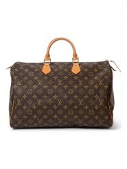 Louis Vuitton Torebka w kolorze brązowo-jasnobrązowym - 40 x 24 x 19 cm rozmiar: onesize. Brązowe torebki klasyczne damskie Louis Vuitton, bez wzorów, z materiału, bez dodatków. Za 3,914.99 zł.