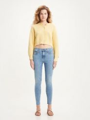 Levi´s Dżinsy "720" - Super Skinny fit - w kolorze błękitnym rozmiar: W27/L28. Niebieskie jeansy damskie z podwyższonym stanem. Za 166.88 zł.