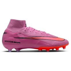 Buty do piłki nożnej Nike Mercurial Superfly 10 Elite AG Różowy/Czarny. Czarne buty wizytowe męskie Nike, z bawełny, bez zapięcia. Za 1,207.90 zł.
