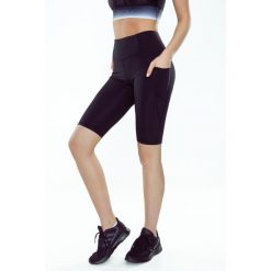 Legginsy do biegania damskie Rough Radical Alfa Shorts. Czarne legginsy damskie ROUGH RADICAL, s, bez wzorów. W wyprzedaży za 79.92 zł.