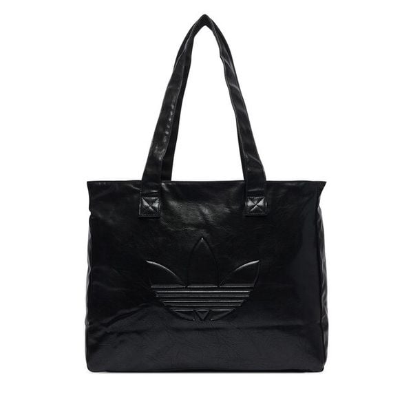 Torebka adidas. Czarne shopper bag damskie Adidas, bez wzorów, bez dodatków. Za 239.99 zł.