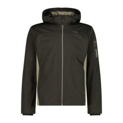 Kurtka softshell z kapturem CMP. Niebieskie kurtki softshell damskie CMP, m, bez wzorów, z materiału, z kapturem. Za 359.99 zł.