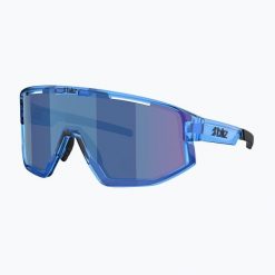 Okulary przeciwsłoneczne Bliz Fusion Small. Niebieskie okulary przeciwsłoneczne męskie Bliz, ze lnu. Za 329.99 zł.