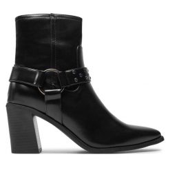 Botki Call It Spring. Czarne botki damskie Call It Spring, bez obcasa, na słupku, bez zapięcia. Za 339.99 zł.