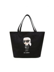 KARL LAGERFELD Torebka 230W3180 Czarny. Czarne torebki klasyczne damskie Karl Lagerfeld, bez wzorów, z materiału, bez dodatków. Za 189.99 zł.
