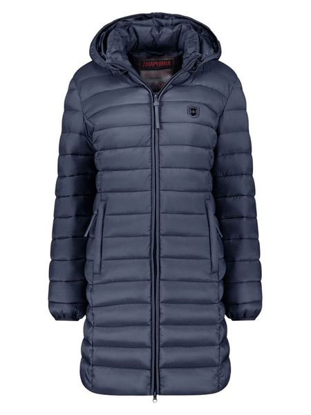 ANAPURNA Płaszcz pikowany "Akitalana" w kolorze granatowym rozmiar: M. Niebieskie płaszcze damskie ANAPURNA, m, bez wzorów. Za 305.29 zł.