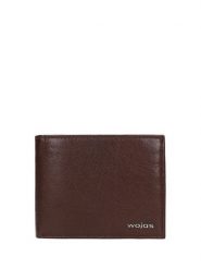 Wojas Skórzany portfel w kolorze brązowym - 12 x 9,5 x 2,5 cm rozmiar: onesize. Brązowe portfele męskie Wojas, bez wzorów, z materiału. Za 107.99 zł.
