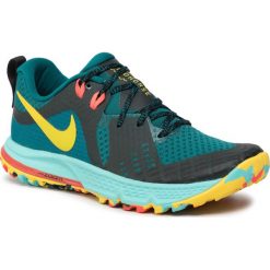 Buty NIKE - Air Zoom Wildhorse 5 AQ2223 301 Geode Teal/Chrome Yellow/Black. Zielone buty sportowe na co dzień damskie Nike, bez wzorów, z materiału, do biegania, nike zoom. Za 499.00 zł.