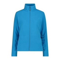 Damska polarowa kurtka turystyczna CMP. Niebieskie kurtki damskie CMP, bez wzorów, z polaru, bez kaptura. Za 340.00 zł.