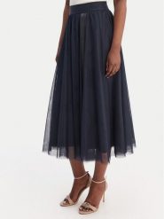 JOOP! Spódnica tiulowa Fridi-N 10012868 Granatowy Regular Fit. Niebieskie spódniczki damskie Joop!, bez wzorów, z syntetyku, midi. Za 819.99 zł.