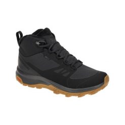 Buty do chodzenia męskie Salomon Outsnap Cs Wp. Czarne obuwie do biegania damskie Salomon. Za 479.00 zł.