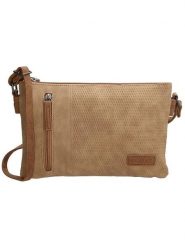 Beagles Torebka "Brunete" w kolorze jasnobrązowym - 23 x 15 x 3 cm rozmiar: onesize. Brązowe torebki klasyczne damskie Beagles, bez wzorów, z materiału, bez dodatków. Za 110.81 zł.