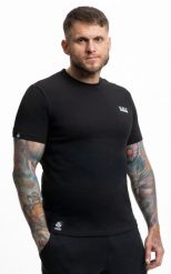 T-Shirt bawełniany Premium z logo DBX Bushido. Czarne t-shirty męskie DBX BUSHIDO, l, bez wzorów, z bawełny, bez kołnierzyka. Za 109.99 zł.