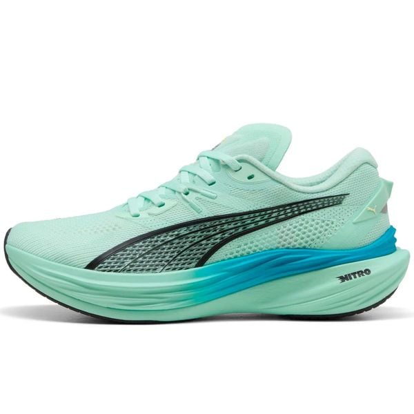 Buty Do Biegania Puma Deviate Nitro 3 Dorośli. Zielone obuwie do biegania damskie Puma. Za 577.99 zł.