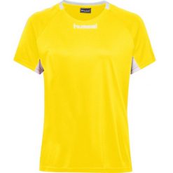 Koszulka sportowa z krótkim rękawem damska Hummel Core Team Jersey Woman S/S. Czerwone bluzki sportowe damskie HUMMEL, s, bez wzorów, z jersey, bez ramiączek. Za 37.00 zł.