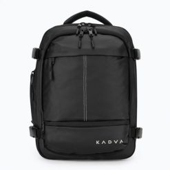 Plecak próżniowy kabinowy KADVA ARTravel 22. Czarne plecaki damskie KADVA, bez wzorów, z materiału. Za 229.99 zł.